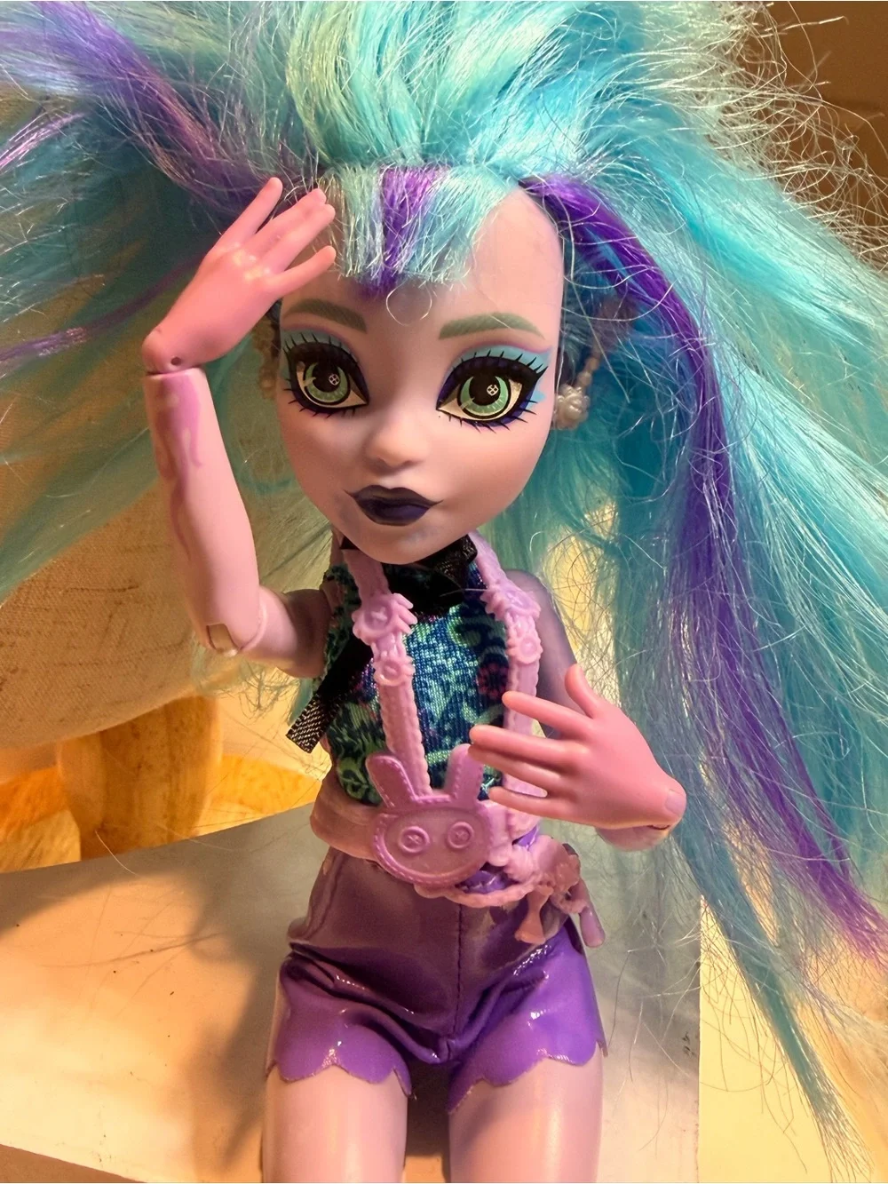 Monster High Skulltimate Secrets Neon Frights Twyla Doll - Loose